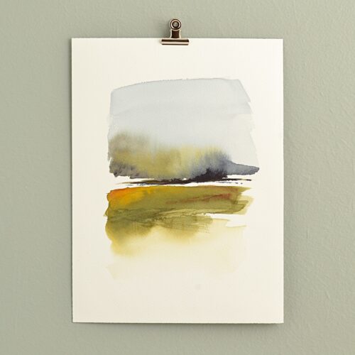 Fredrik Rohlén akvarell